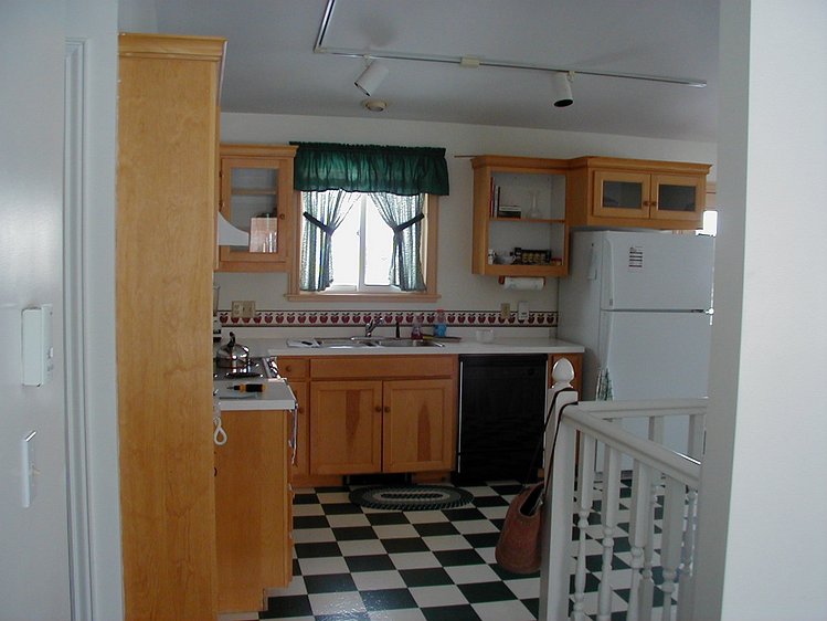 kitchen from living room