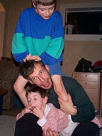 zach, martin, victoria playing 2 Uhoh....