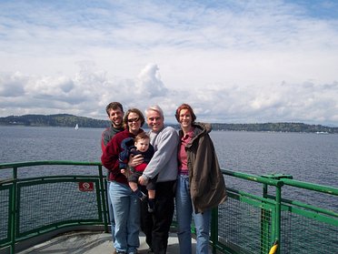 Bonnie, Lindsay, Graham Visit