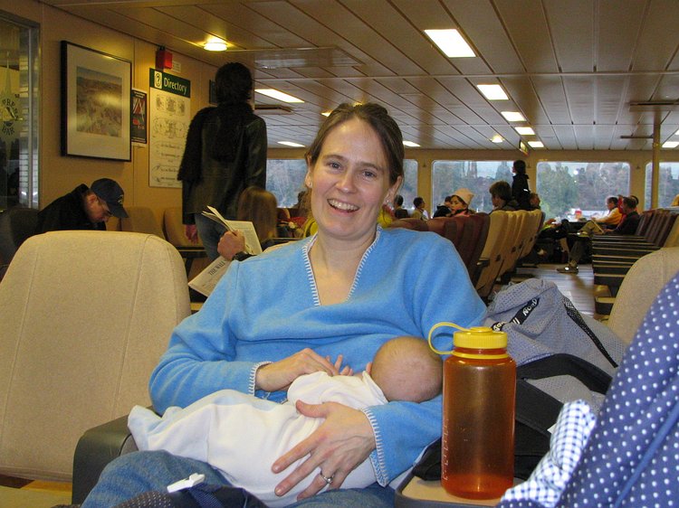 img_2511 Zoe enjoying some boob on the ferry ride back to Seattle.