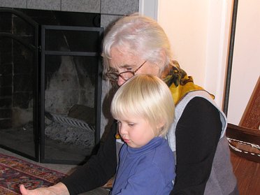 Gavin's 4th Birthday and Grandparents Visit