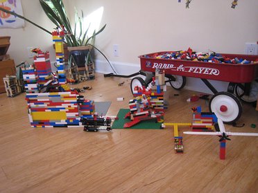 Lego Construction Gavin has been working for months on a gigantic Lego construction that involves all the pieces he's acquired over the...