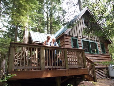Chasey and Matthew Visit Cabin