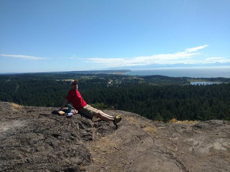 camerazoom-20170702155427578 Lunch atop Goose Rock looking towards Puget Sound.