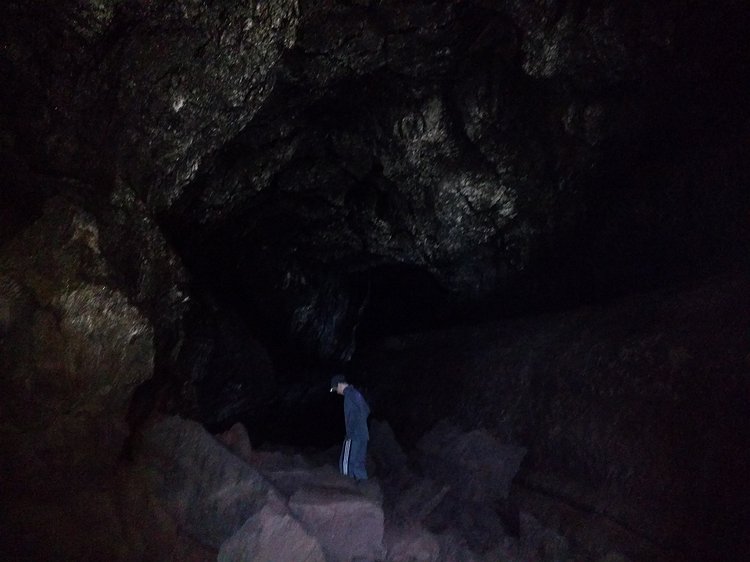 CameraZOOM-20170823123752637 Crappy picture inside Ape Cave at Mt. St Helens. This was a harder than expected adventure because we hiked above ground to the upper entrance and made our way...