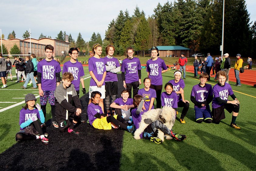 171118 9790 washington middle school ultimate a vs eckstein black a e Back row: Phineas, Andrew, Poppy, Hudson, Ciera, Lily Front row: Maddy, Riley, Delano, Nick, Griffin, Soren, Jovie, Brin, Gavin and Oliver.