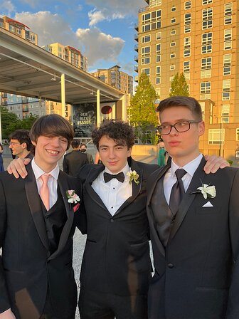 2022-05-23 07-41-40 Griffin, Aidan, and Gavin all tuxed up.